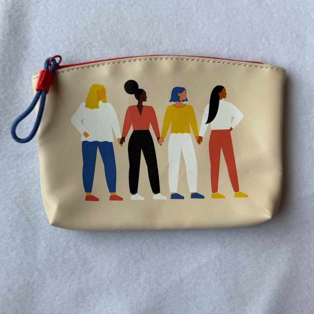 Ipsy Women Empowerment Makeup Bag Cosmetic Pouch Confidence Comes From Within